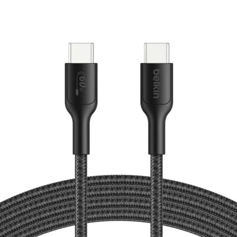 Belkin USB-C/USB-C Gaming kabel 2m gefl. Switch 2 ENA008hq2MBK (ENA008HQ2MBK)