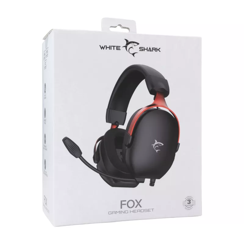 Słuchawki White Shark GH-2445 Fox Czarny