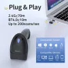 Czytnik kodów kreskowych QOLTEC 50880 1D/2D USB — ręczny skaner z interfejsem USB