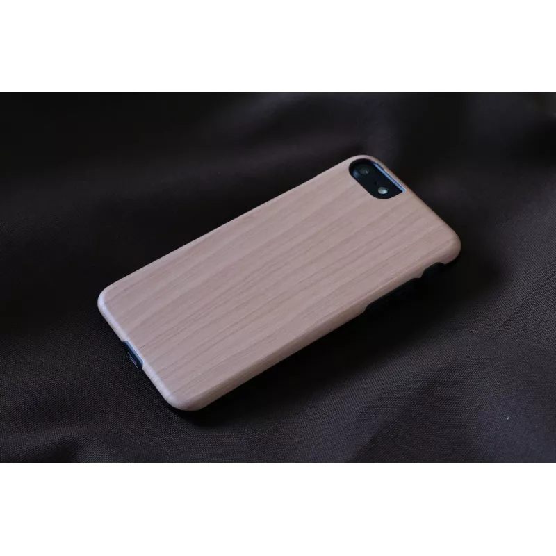 Etui na telefon iPhone 7/8 — man and wood ampero, czarne