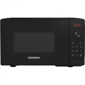 Kuchenka mikrofalowa Siemens iQ300 FF023LMB2 Czarna Solo Mikrofalowa Wolnostojąca 20 L 800 W