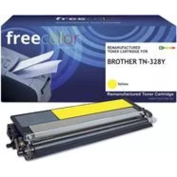 Kaseta z tonerem FREECOLOR K15453F7 kompatybilna z Brother, żółty, wydajność 6000 stron, 1 szt.