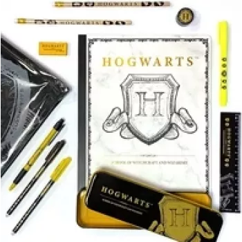 Niebieski SKY Harry Potter - Zestaw artykułów papierniczych 11-częściowy (HP148451)