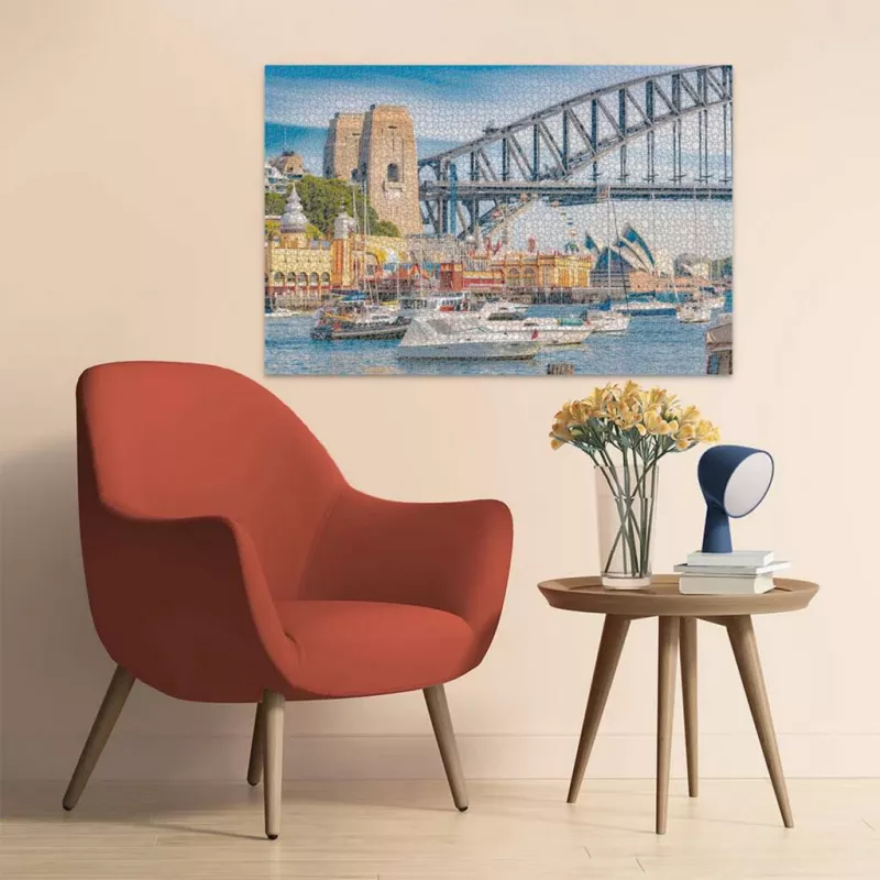 Puzzle Ravensburger Secret Sydney 3000 elementów – panoramiczny pejzaż miejski 3000 szt.