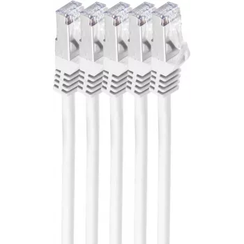 Kabel sieciowy ShiverPeaks BS75515-W-SET5 5m Cat7 S/FTP