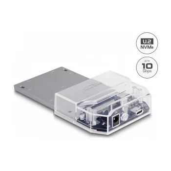 Stacja dokująca DeLOCK USB Type-C dla 1 x U.2 SSD czarna