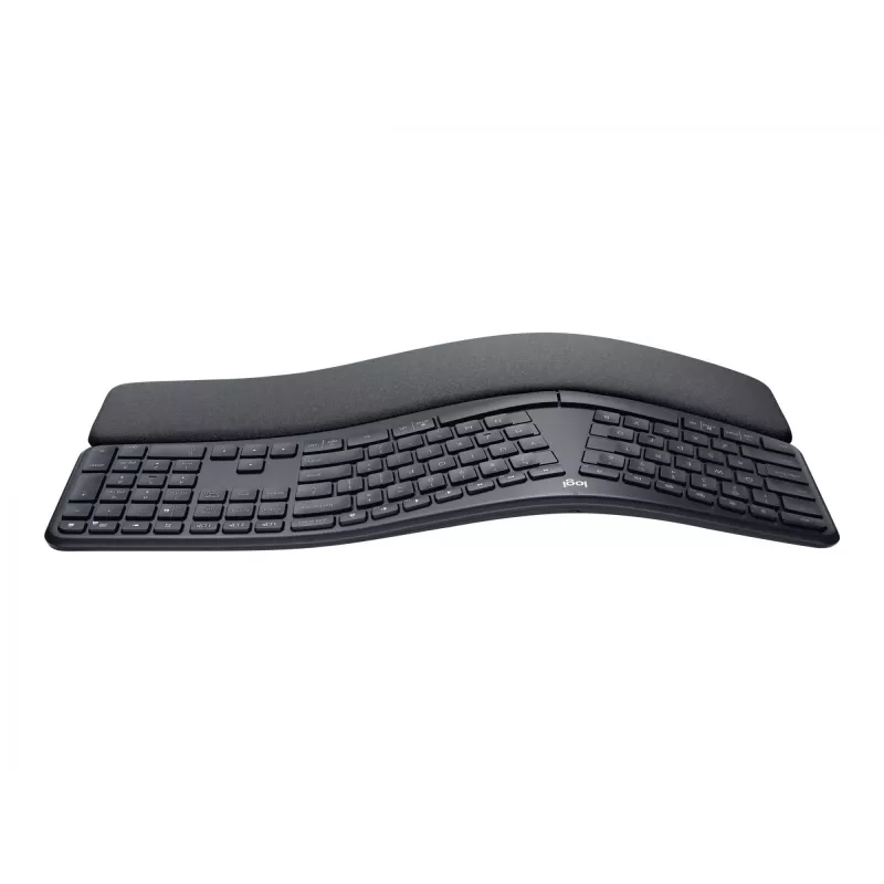 Logitech ERGO K860 - Klawiatura - Bezprzewodowa - 2,4 GHz, Bluetooth 5.0 - QWERTY - Hiszpański - Grafit