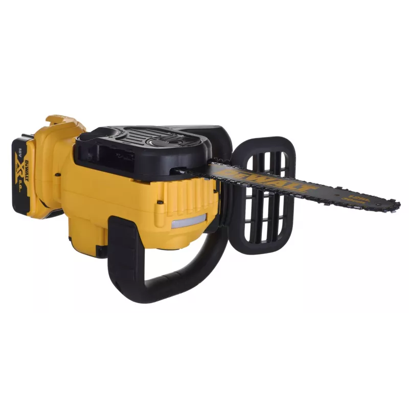 Pilarka łańcuchowa DeWalt DCM565P1 — bezprzewodowa, prowadnica 30 cm, akumulator 5 Ah, zbiornik oleju 0,12 L