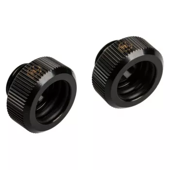 Adapter G1/4 cala gwint zewnętrzny do rurki sztywnej 14mm, BitsPower Touchaqua TA-FH14-GB, 2 szt., czarny