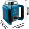 Bosch GRL 400 H Professional Poziomica rotacyjna 400 m 635 nm (< 1 mW)