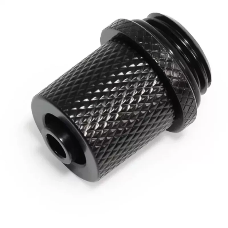 Złączka Alphacool 17643 Mosiądz Czarna 17mm x 17mm x 21mm