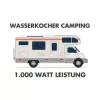 Czajnik elektryczny Gastroback 1 L 1000 W Czarny Stal nierdzewna