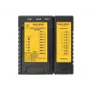 Tester kabli sieciowych DeLOCK 86107 Czarny Żółty