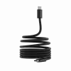 Kabel CANYON OnWire 60MG C-C 60W Magnetyczny Pleciony 1m Czarny