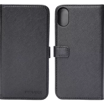 nevox ORDO Etui książkowe - Apple iPhone X - czarno-szary (1495)