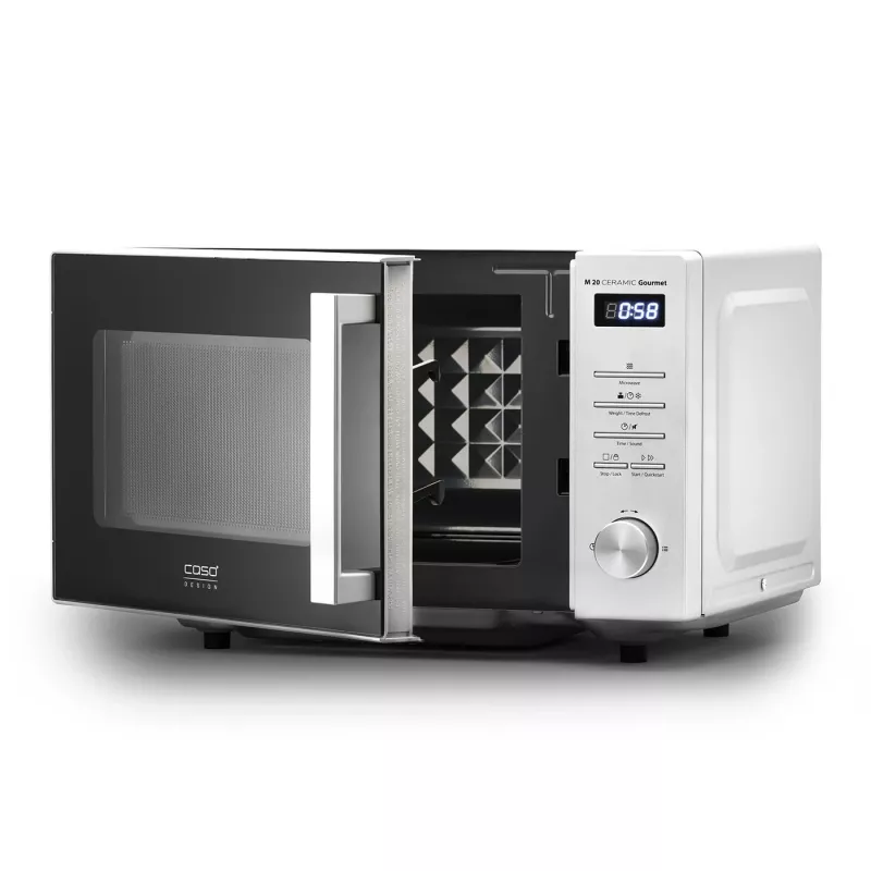 Kuchenka mikrofalowa Caso Ceramic Gourmet M 20 — 700 W, 20 l, wnętrze ceramiczne