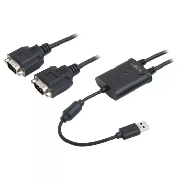 Adapter USB 2.0 na 2x port szeregowy