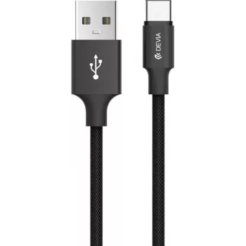 Kabel USB Micro Devia Pheez Series 5 V 2,4 A 1 m czerwony