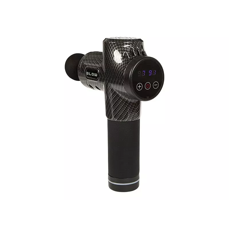Ręczny masażer udarowy BLOW Wave 4000 model 44-340# — 32 poziomy intensywności, bateria 2200 mAh, USB-C