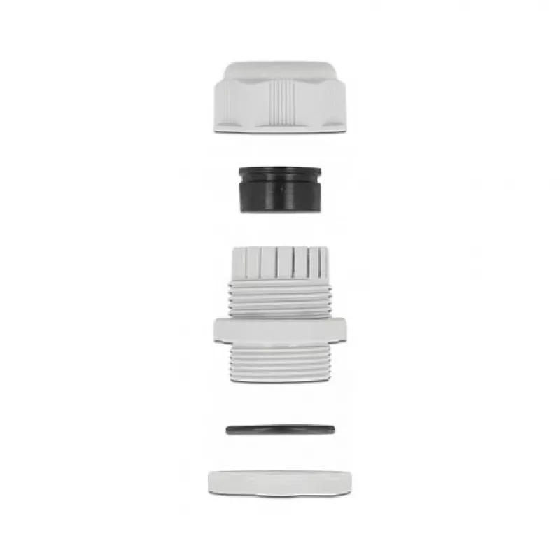 Dławik kablowy DeLOCK 60364 szary plastik 2 szt.