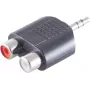 Adapter stereo 3,5 mm na 2 × RCA ShiverPeaks 57090