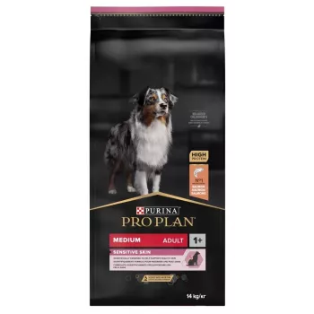 Purina Medium Adult Sensitive Skin 14 kg Łosoś