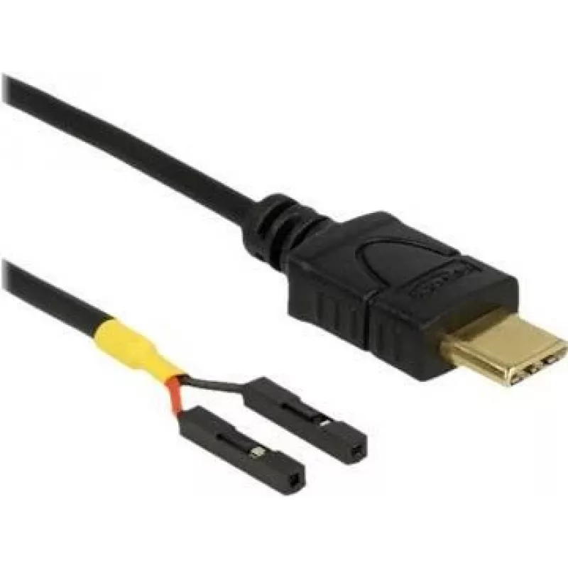 Kabel USB DeLOCK 85394 0,1 m USB C Czarny