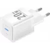 Vention mobile charger FEPW0-EU — 20W USB-C AC indoor charger for smartphone, tablet, smartwatch, headphones, biały