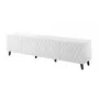 Szafka RTV cama meble ASTI 200×42×52 cm biała matowa