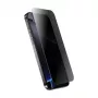 Hartowane szkło ochronne z filtrem prywatności Crong do iPhone 14/13/13 Pro — zakrzywiona krawędź 3D