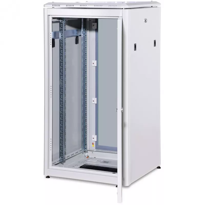DIGITUS Professional Unique DN-19 22U-6/6-1 - Schrank - Hellgrau, RAL 7035 - 22U - 48,3 cm (19) (DN-19 22U-6/6-1)