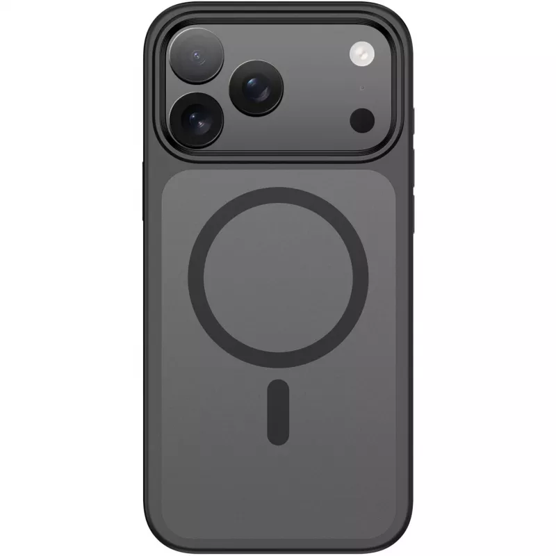 StyleShell INVISIO, Etui na telefon czarny, iPhone 17 Pro Max, kompatybilne z MagSafe