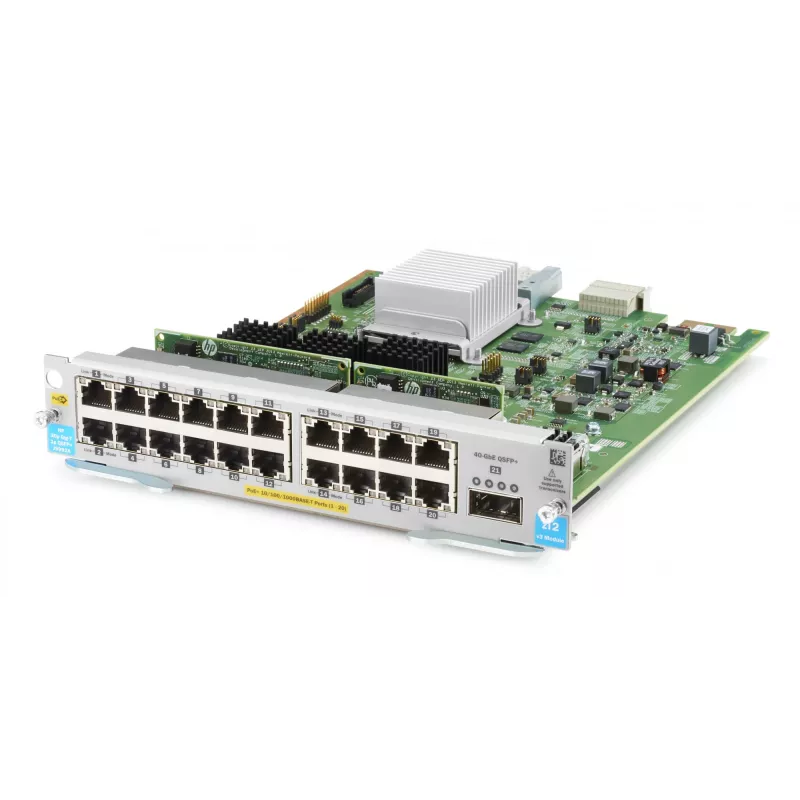 Moduł przełącznika 20-port PoE+ MACsec HPE J9992A