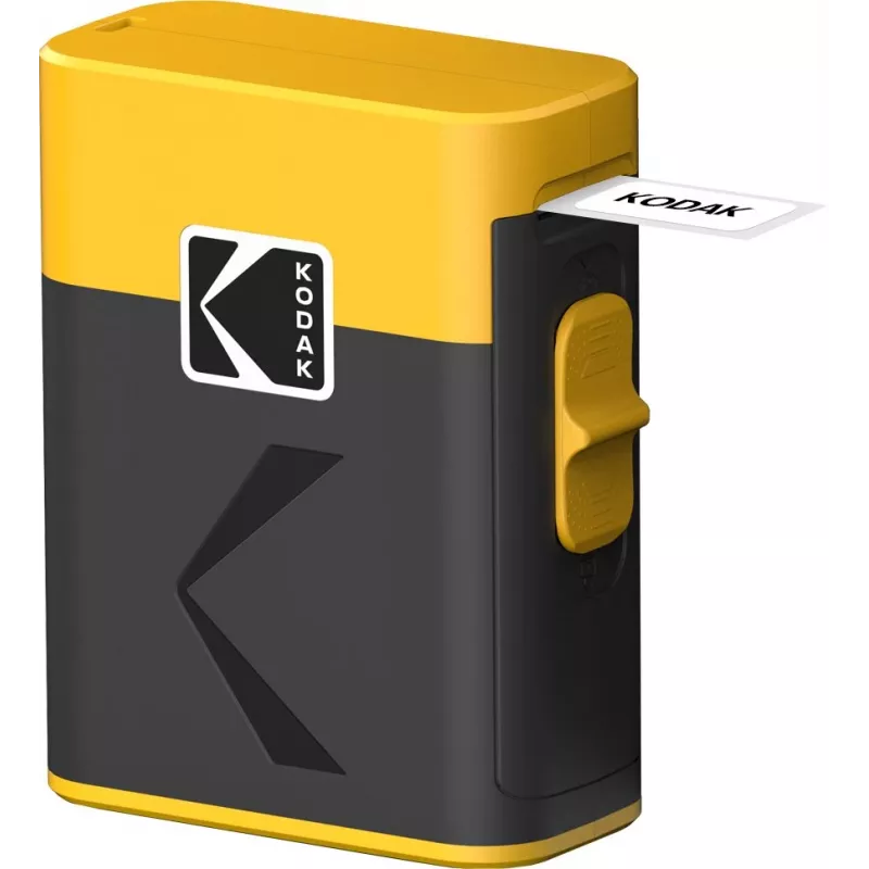 Zestaw wkładów do drukarki etykiet Kodak M50 Label Era, żółty wkład wymienny M50Y z 13 rolkami etykiet