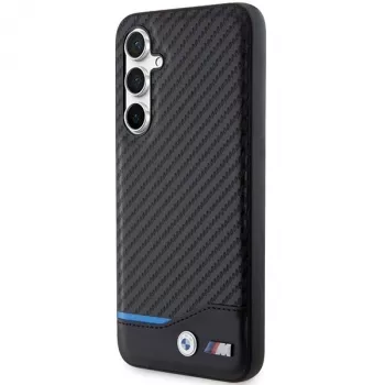BMW | BMHCS23FE22NBCK | Pokrowiec tylny | Samsung | Galaxy S23 FE | Skóra Carbon | Czarny