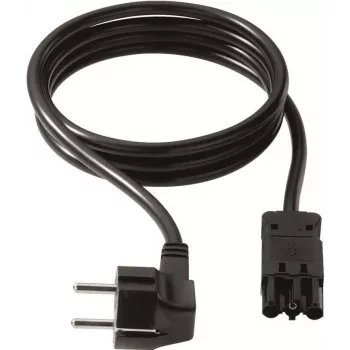 Kabel zasilający Bachmann 375.072 Czarny 1 m ST18