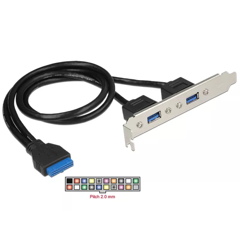 Wewnętrzny adapter USB 3.2 Gen 1 DeLOCK 84836
