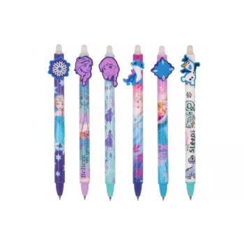 Wysuwany ścieralny długopis Cool Pack Disney Kraina Lodu 53703PTR — niebieski tusz, wysuwana końcówka