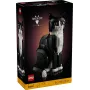 LEGO set Ideas 21349 Tuxedo Cat zestaw konstrukcyjny — kolekcjonerski model z klocków, element dekoracyjny