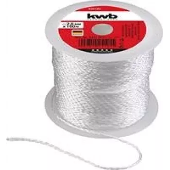Linka KWB 922130 100m Nylon 2mm Biała