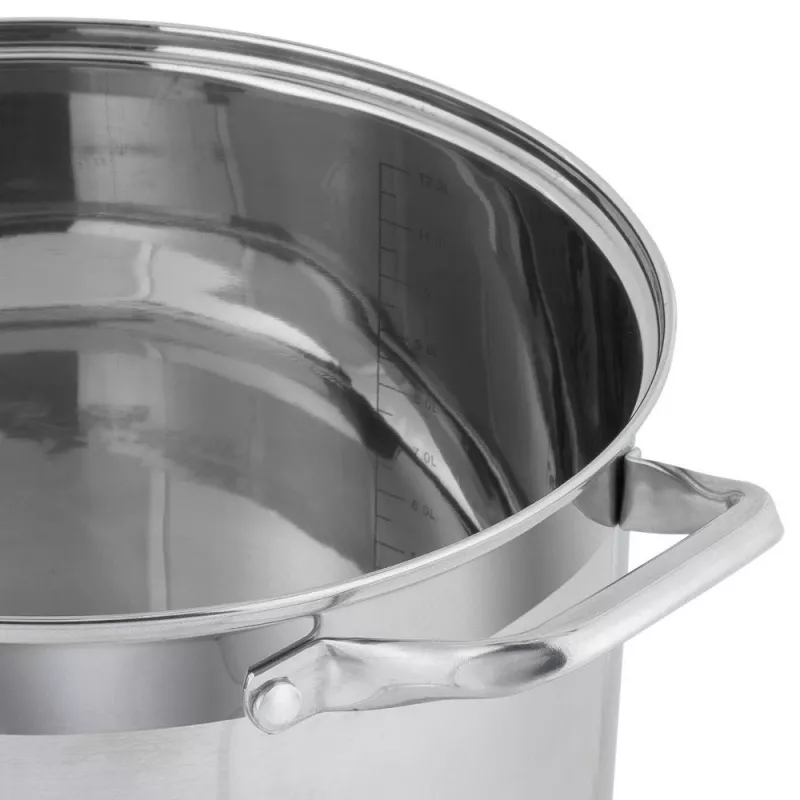 Resto Kitchenware Libra 13 L okrągły garnek ze stali nierdzewnej 22 cm