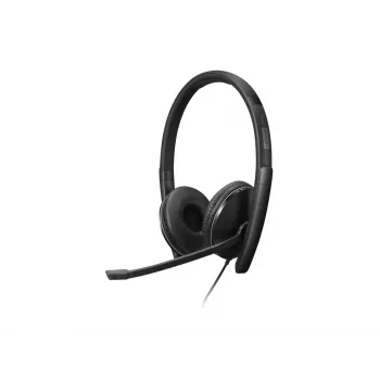 Lenovo 4XD1M45627 headphones/headset Wired Head-band USB Type-C Czarny