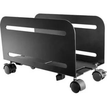 SpeaKa Professional Podstawka pod komputer, stojąca SP-PCS-150 SP-9009204 czarna, wytrzymałość do 10 kg (SP-9009204)