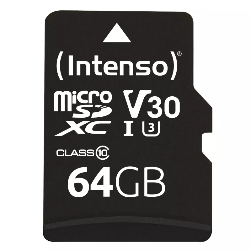 Karta pamięci Intenso 64 GB MicroSDXC UHS-I Klasa 10 3433490