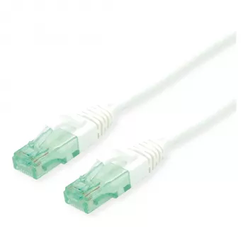 ROLINE RM kabel krosowy Cat.6A UTP, biały, 0,3 m