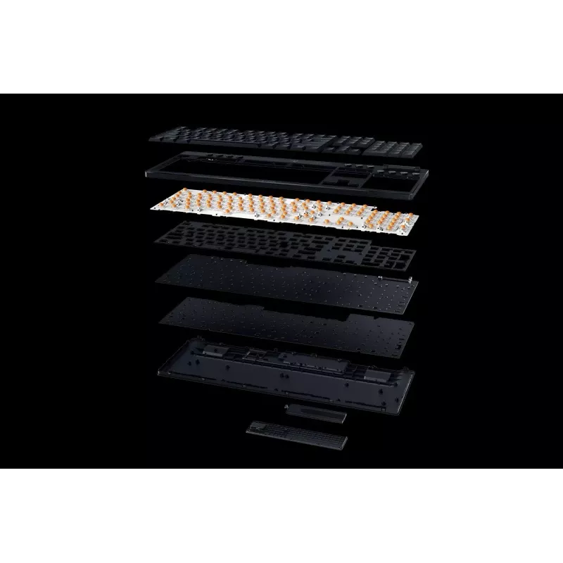 Klawiatura gamingowa Razer CzarnyWidow V4 Low-Profile HyperSpeed USB RF Wireless Bluetooth QWERTY US International czarna