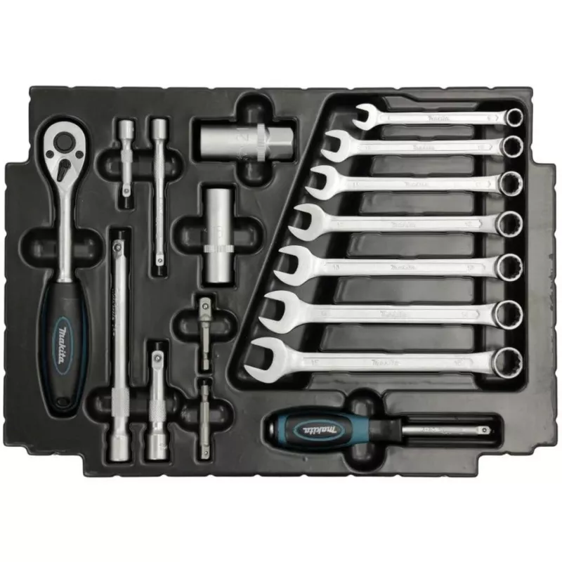 Zestaw narzędzi mechanicznych Makita E-08713, 120 narzędzi