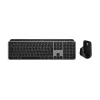 Logitech MX Keys S Combo dla Mac, Bezprzewodowa, Układ DE Klawiatura i Mysz, Funkcje i przyciski zoptymalizowane pod macOS