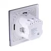 Gniazdko Typu F Fibaro FGWSONF-011-8, 1 gniazdo, 110–230 V, 50/60 Hz, czarne