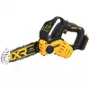 Nożyce do żywopłotu DeWALT DCMPS520N-XJ, prowadnica 20 cm, prędkość łańcucha 8,5 m/s, akumulator Li-Ion 18 V, zbiornik oleju 0,55 L, 2,1 kg